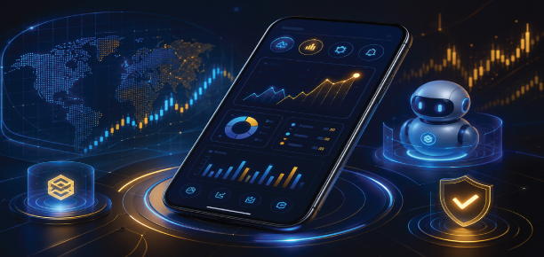 Sure Success mobile trading dashboard and analytics